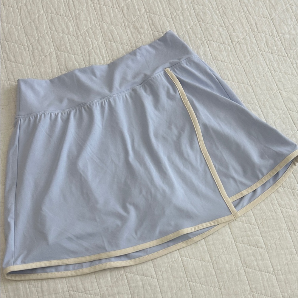 Old Navy Periwinkle Blue Tennis Skirt with Contrast Trim